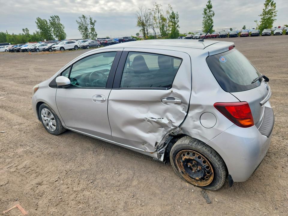 61487196 :رقم المزاد ، VNKKTUD39FA042236 vin ، 2015 Toyota Yaris مزاد بيع