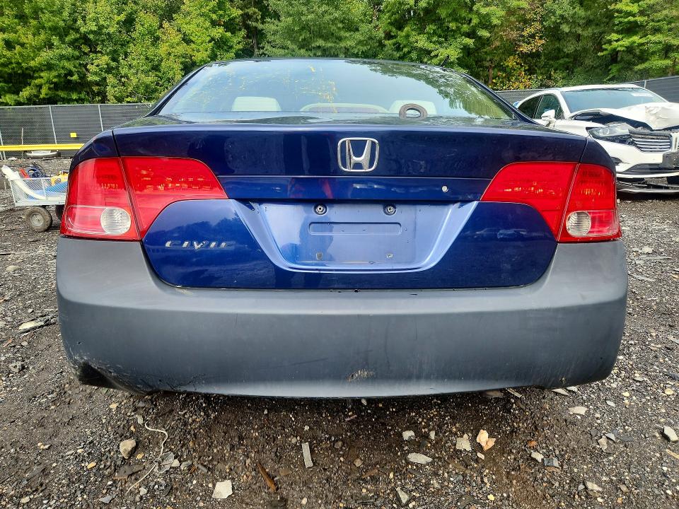 70124746 :رقم المزاد ، 1HGFA16856L134487 vin ، 2006 Honda Civic مزاد بيع
