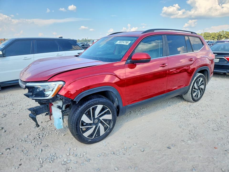 70224796 :رقم المزاد ، 1V2WR2CA1SC542420 vin ، 2025 Volkswagen Atlas مزاد بيع