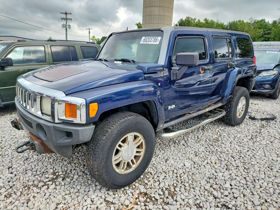 Продажа на аукционе авто 2007 Hummer H3, vin: 5GTDN13EX78220802, номер лота: 68203786