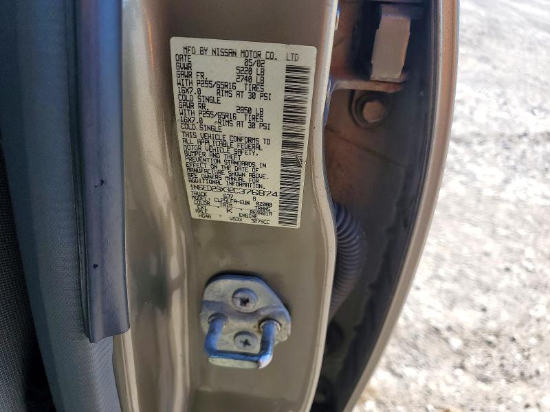 Продаж на аукціоні авто 2002 Nissan Frontier, vin: 1N6ED29X32C376874, номер лоту: 70029646