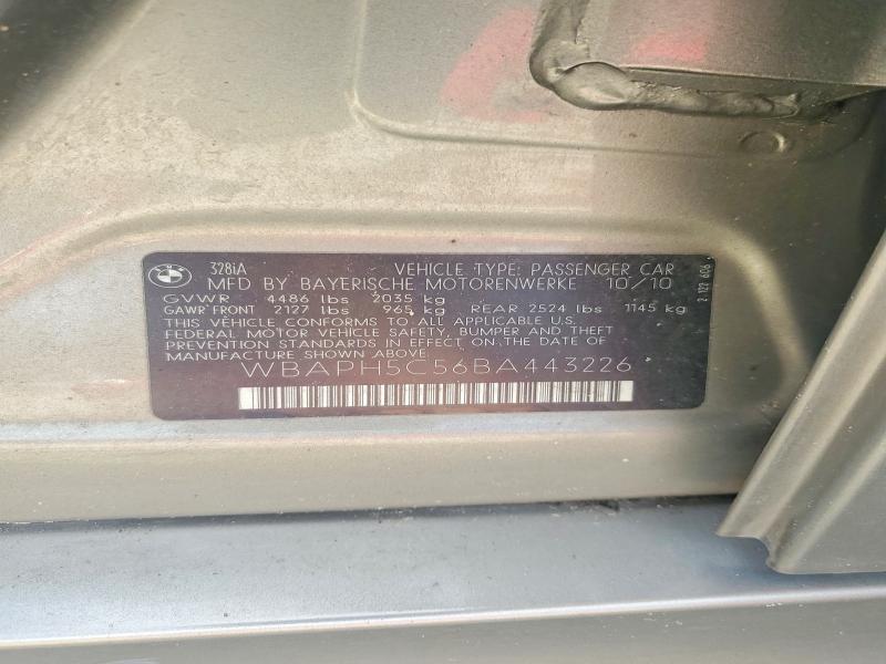Aukcja sprzedaży 2011 Bmw 328, vin: WBAPH5C56BA443226, numer aukcji: 67709886
