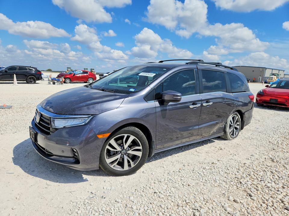 2022 Honda Odyssey მანქანა იყიდება აუქციონზე, vin: 5FNRL6H87NB058384, აუქციონის ნომერი: 68998456