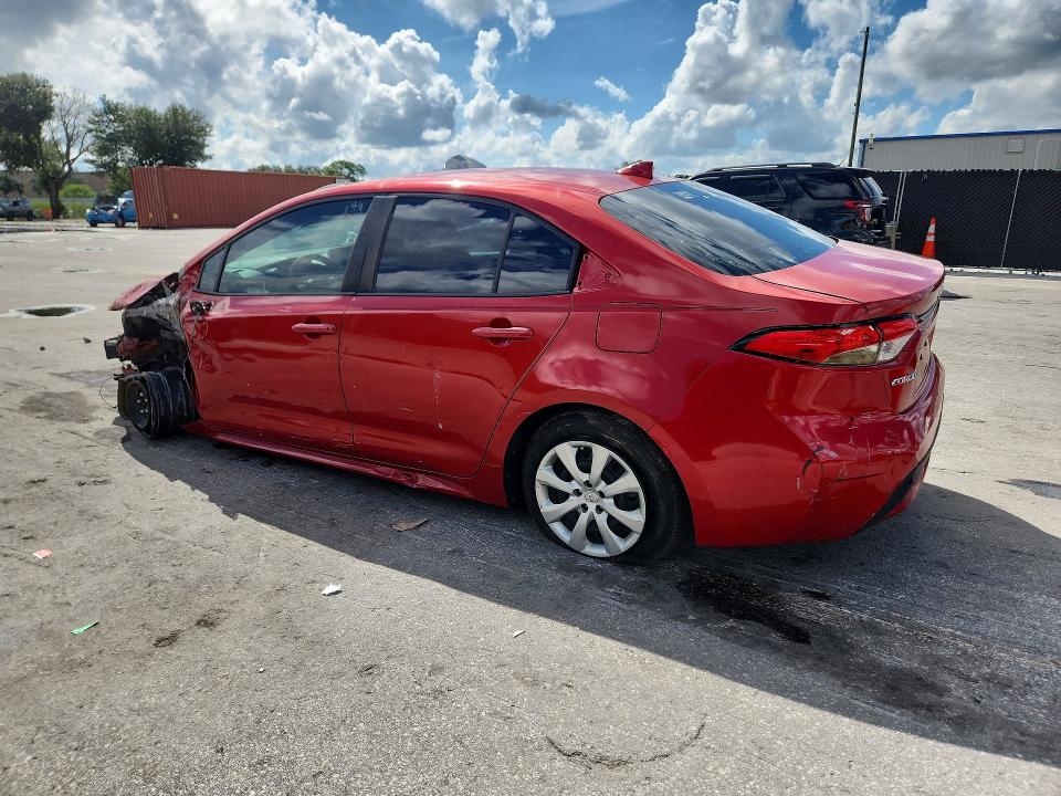 Продаж на аукціоні авто 2021 Toyota Corolla, vin: 5YFEPMAE5MP196418, номер лоту: 68860616