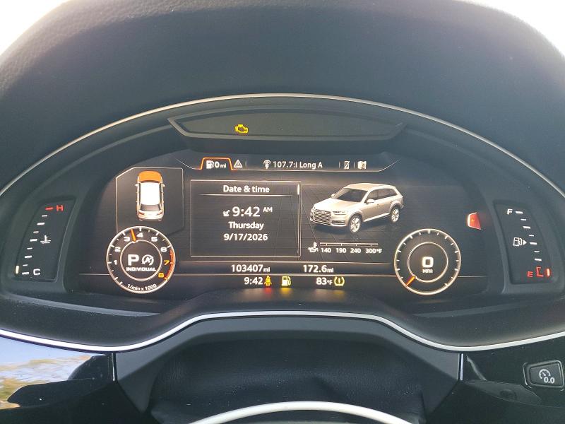 Aukcja sprzedaży 2017 Audi Q7, vin: WA1LAAF72HD023606, numer aukcji: 69290416