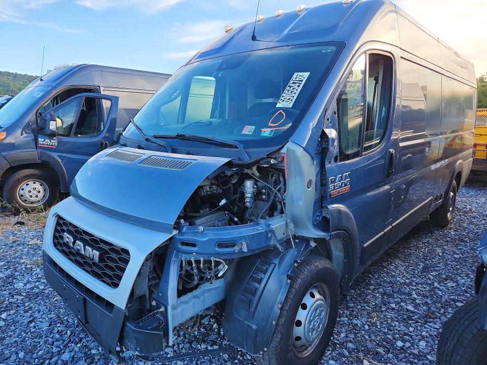 2021 Ram Promaster 3500 მანქანა იყიდება აუქციონზე, vin: 3C6MRVJG2ME550031, აუქციონის ნომერი: 69055476