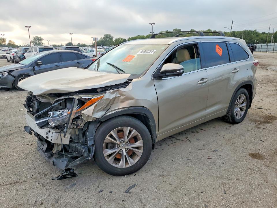 Продажа на аукционе авто 2015 Toyota Highlander, vin: 5TDJKRFH4FS131860, номер лота: 69865226