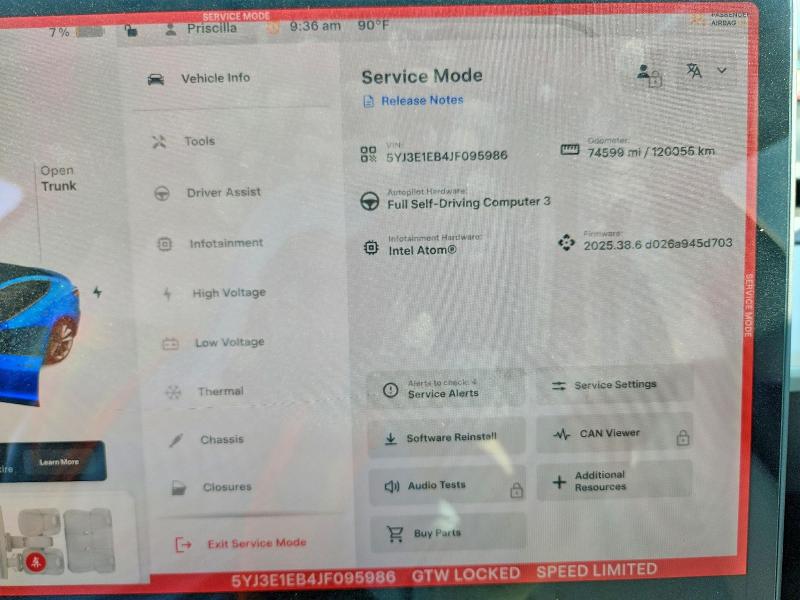 Продаж на аукціоні авто 2018 Tesla Model 3, vin: 5YJ3E1EB4JF095986, номер лоту: 66512816