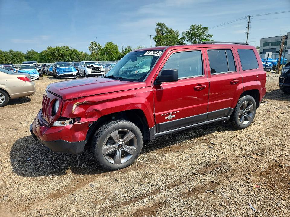 Продаж на аукціоні авто 2014 Jeep Patriot, vin: 1C4NJPFA5ED586044, номер лоту: 67130046