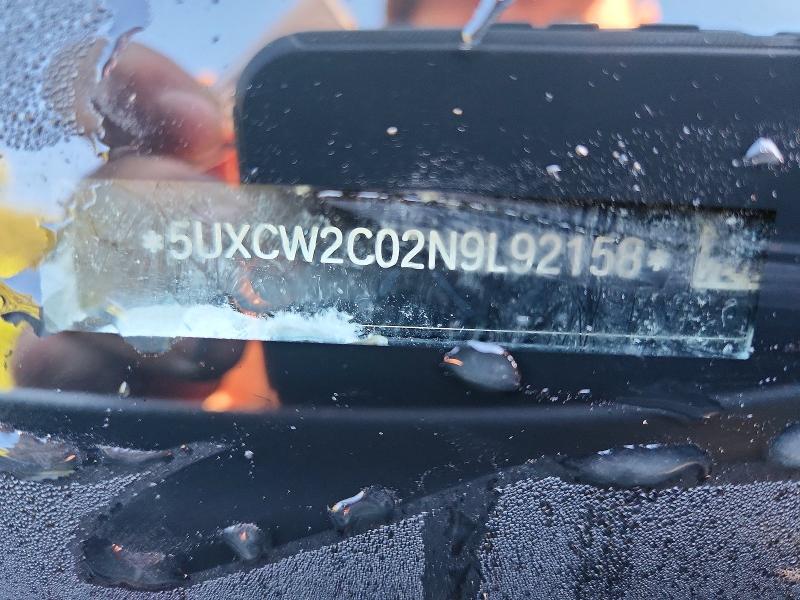 69518446 :رقم المزاد ، 5UXCW2C02N9L92158 vin ، 2022 Bmw X7 مزاد بيع