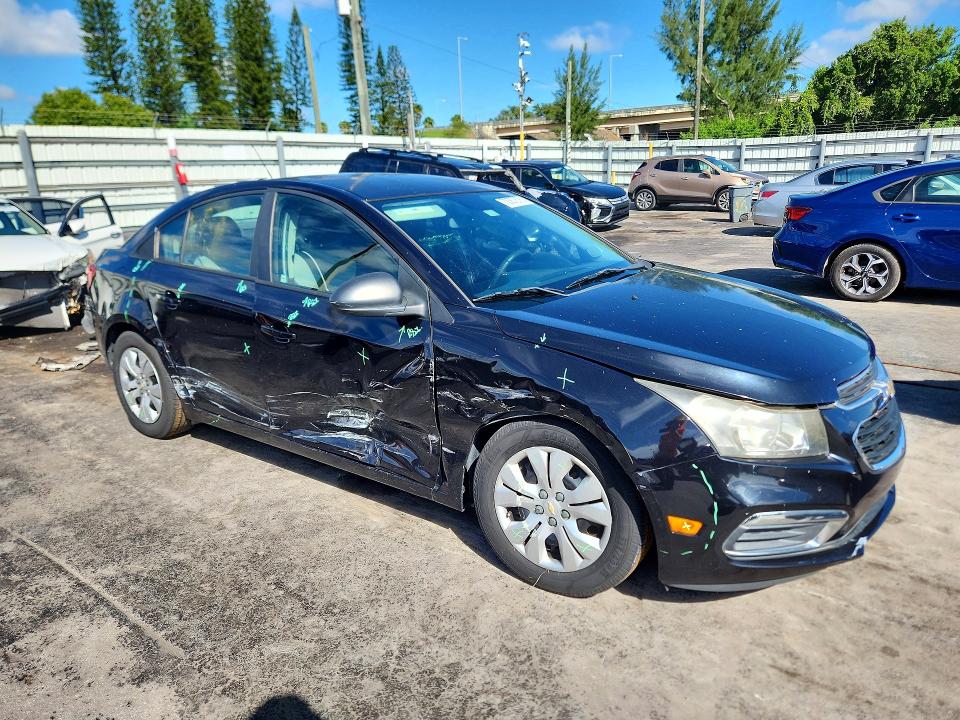70357676 :رقم المزاد ، 1G1PA5SH1F7201376 vin ، 2015 Chevrolet Cruze مزاد بيع