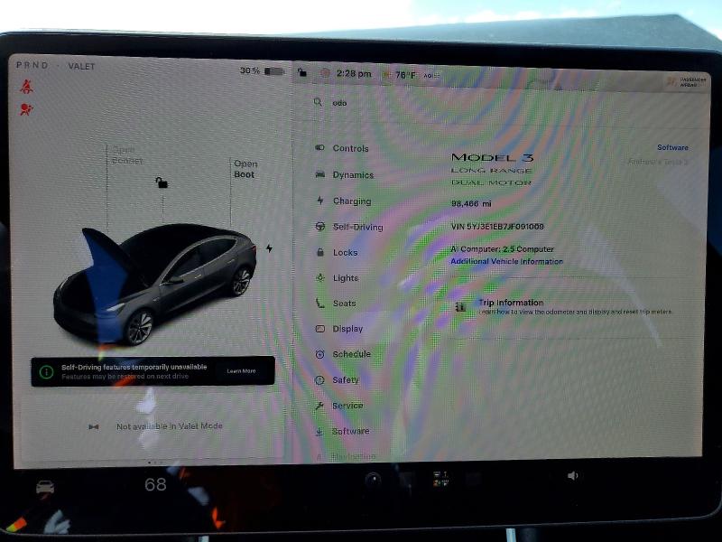 69241336 :رقم المزاد ، 5YJ3E1EB7JF091009 vin ، 2018 Tesla Model 3 مزاد بيع