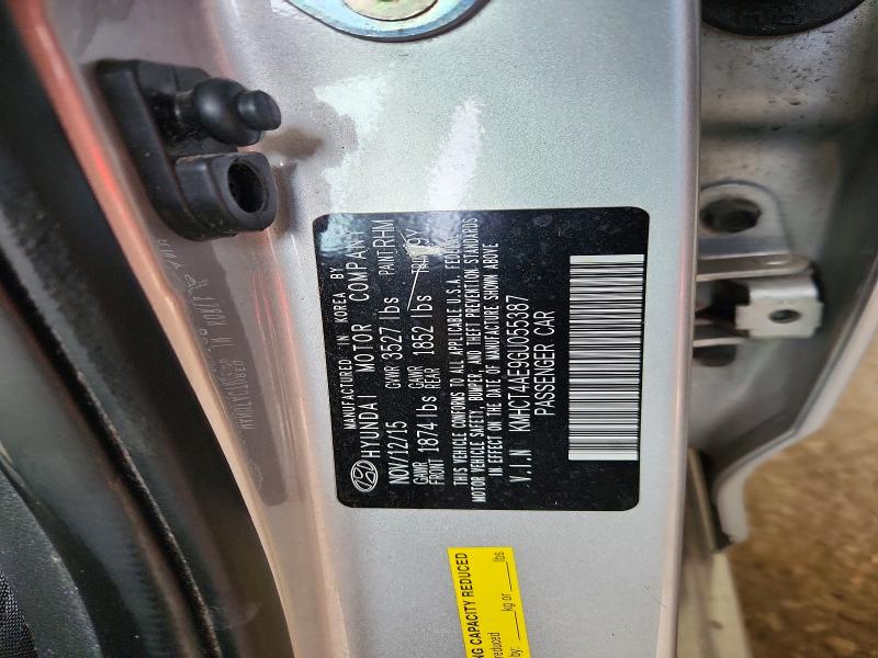 Auction sale of the 2016 Hyundai Accent, vin: KMHCT4AE9GU055387, lot number: 70884616