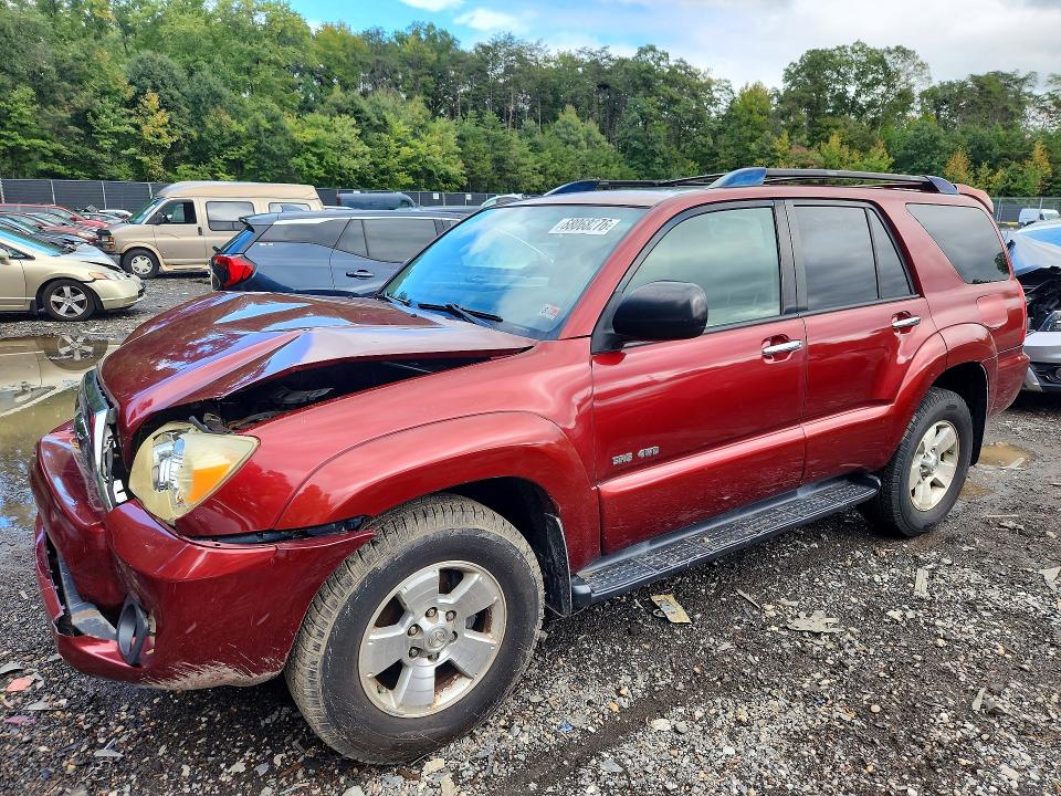 2007 Toyota 4runner მანქანა იყიდება აუქციონზე, vin: JTEBU14R478100394, აუქციონის ნომერი: 68068276