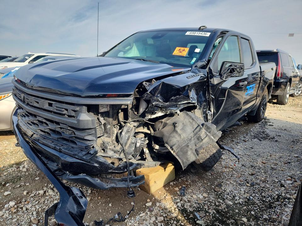 69815436 :رقم المزاد ، 1GCPABEK9RZ259824 vin ، 2024 Chevrolet Silverado مزاد بيع