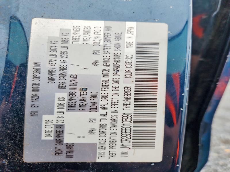 Aukcja sprzedaży 2006 Mazda 5, vin: JM1CR293660106991, numer aukcji: 69282486