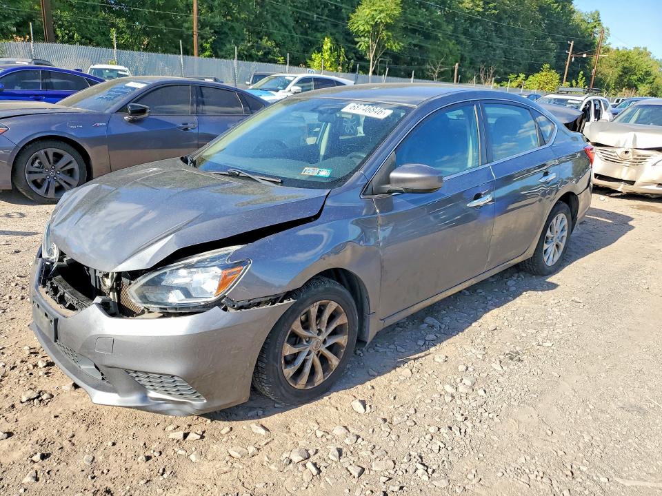 2018 Nissan Sentra მანქანა იყიდება აუქციონზე, vin: 3N1AB7AP4JY345089, აუქციონის ნომერი: 68746846