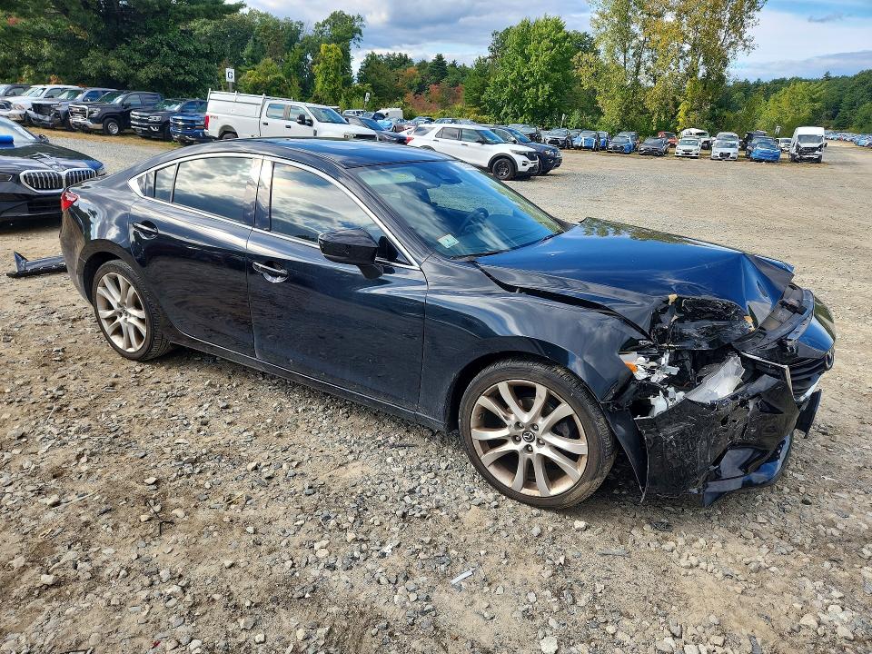 2017 Mazda 6 მანქანა იყიდება აუქციონზე, vin: JM1GL1V56H1136560, აუქციონის ნომერი: 69530796