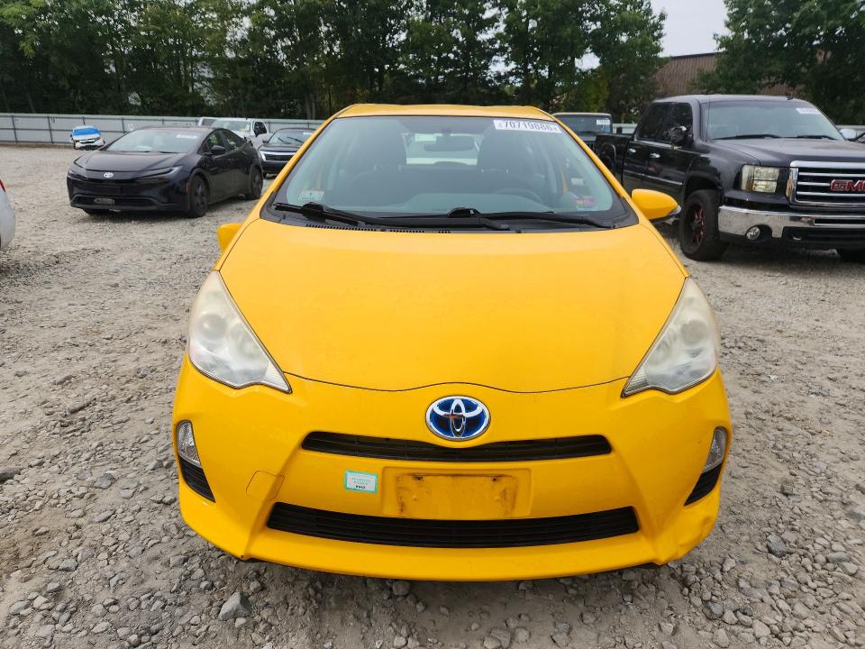 2014 Toyota Prius C მანქანა იყიდება აუქციონზე, vin: JTDKDTB3XE1060326, აუქციონის ნომერი: 70719886
