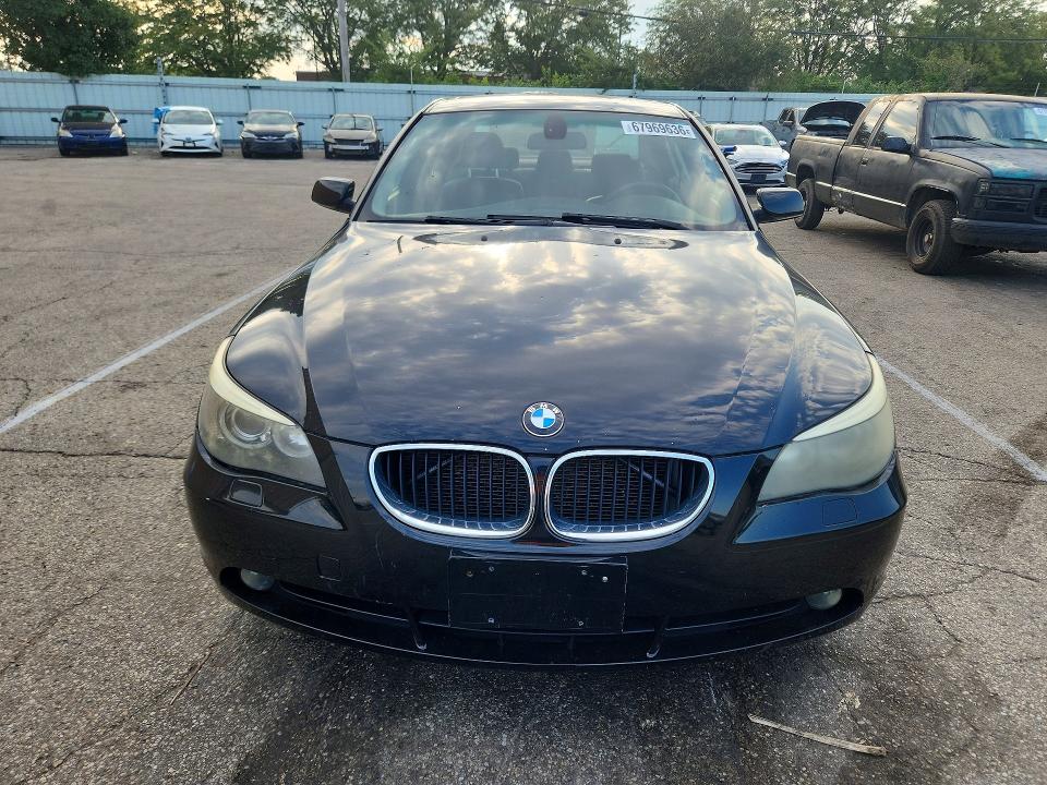 2005 Bmw 525 მანქანა იყიდება აუქციონზე, vin: WBANA53505B863090, აუქციონის ნომერი: 67969636
