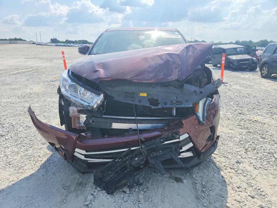 Продаж на аукціоні авто 2018 Toyota Highlander, vin: 5TDZARFH6JS041124, номер лоту: 66767726