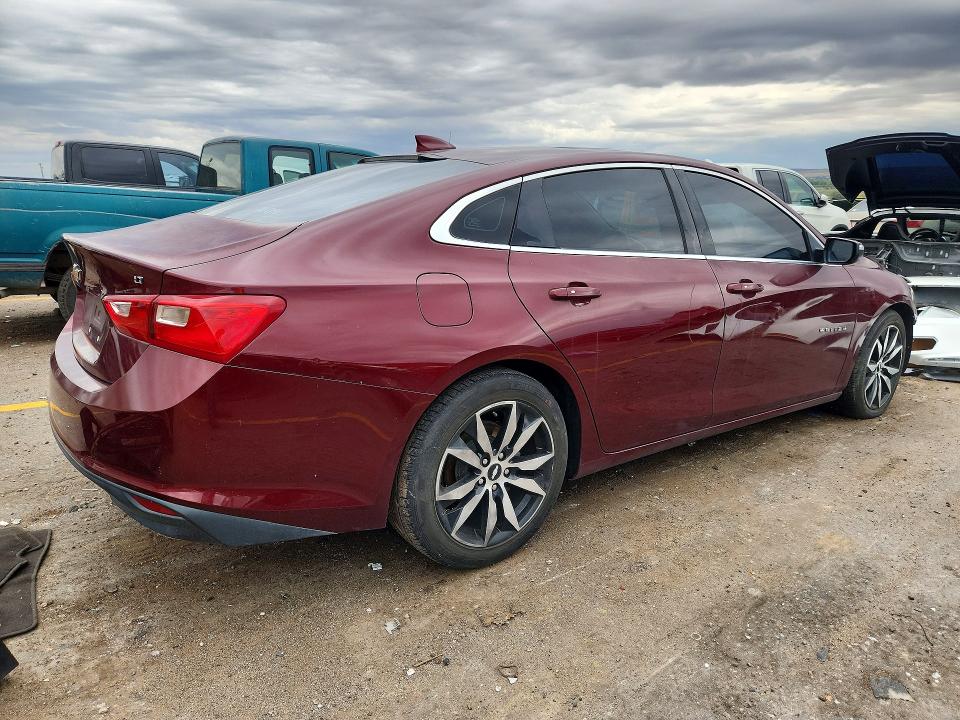 70487136 :رقم المزاد ، 1G1ZE5ST1GF293601 vin ، 2016 Chevrolet Malibu مزاد بيع