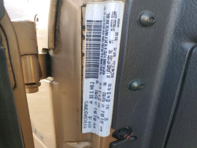 70802326 :رقم المزاد ، 1J4FA49S1YP713263 vin ، 2000 Jeep Wrangler / Tj مزاد بيع
