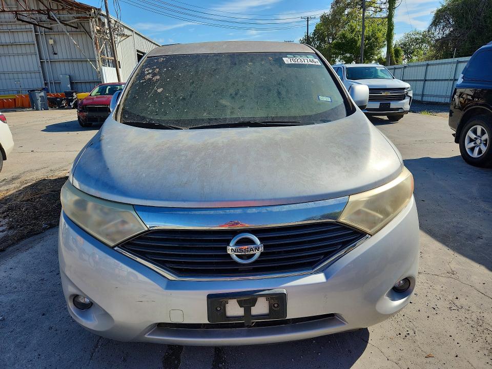 2013 Nissan Quest მანქანა იყიდება აუქციონზე, vin: JN8AE2KP6D9071706, აუქციონის ნომერი: 70237746