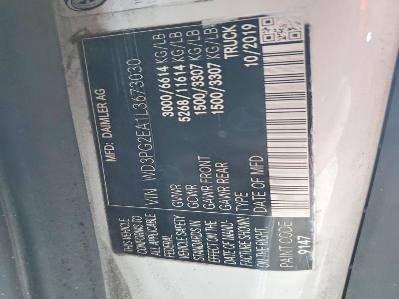 Продаж на аукціоні авто 2020 Mercedes-benz Metris, vin: WD3PG2EA1L3673030, номер лоту: 67782466