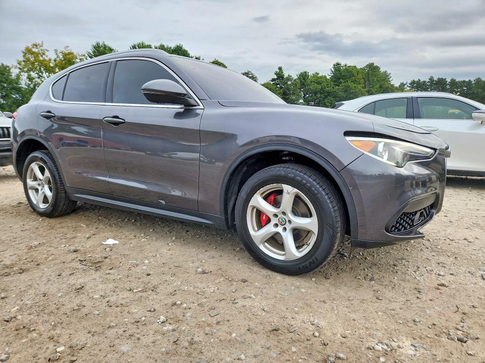 2019 Alfa Romeo Stelvio მანქანა იყიდება აუქციონზე, vin: ZASPAJAN6K7C71352, აუქციონის ნომერი: 70038186
