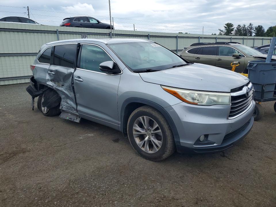 Auction sale of the 2015 Toyota Highlander, vin: 5TDJKRFH8FS160715, lot number: 69424916