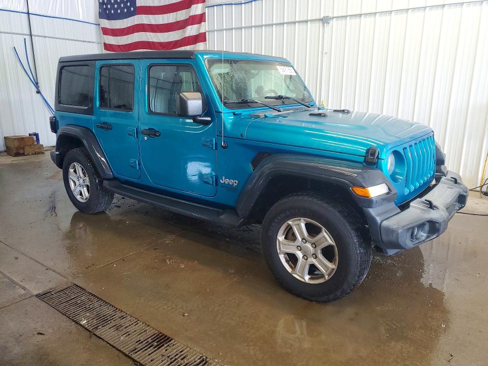 Продажа на аукционе авто 2019 Jeep Wrangler Unlimited, vin: 1C4HJXDG9KW615744, номер лота: 69451666