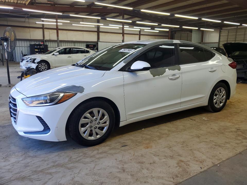 2017 Hyundai Elantra მანქანა იყიდება აუქციონზე, vin: 5NPD74LF9HH070194, აუქციონის ნომერი: 70937986