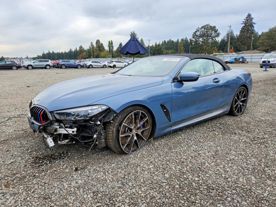 2022 Bmw M850xi მანქანა იყიდება აუქციონზე, vin: WBAFY4C05NCH83988, აუქციონის ნომერი: 69982916