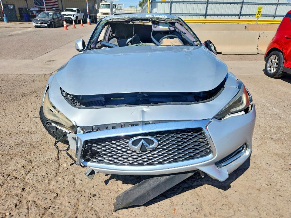 2018 Infiniti Q60 მანქანა იყიდება აუქციონზე, vin: JN1EV7EL9JM390855, აუქციონის ნომერი: 68783666