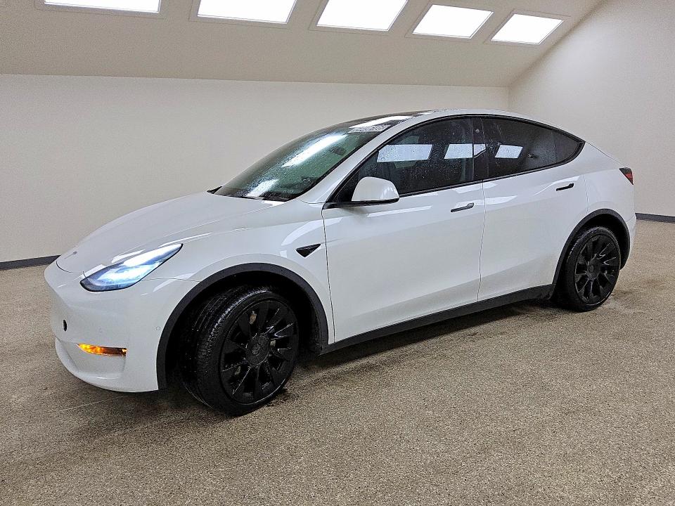 64496186 :رقم المزاد ، 5YJYGDEE8MF123823 vin ، 2021 Tesla Model Y مزاد بيع