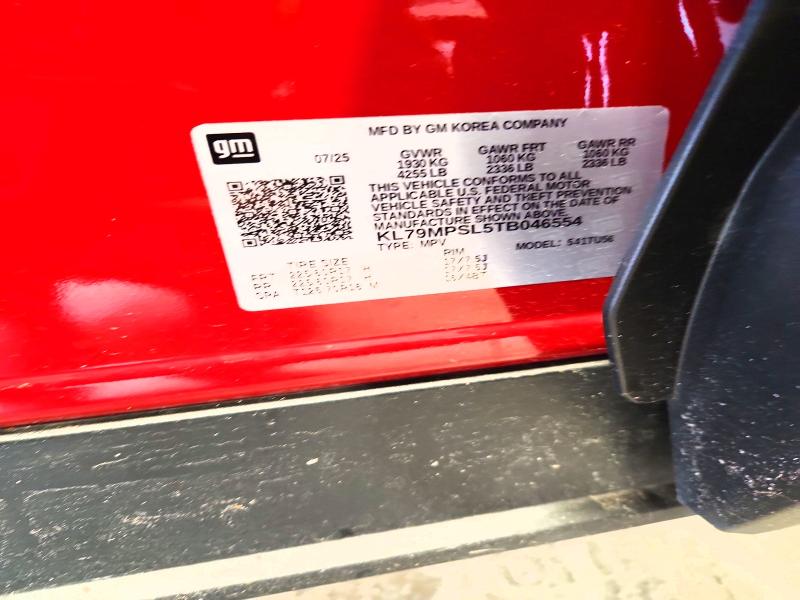 Продажа на аукционе авто 2026 Chevrolet Trailblazer, vin: KL79MPSL5TB046554, номер лота: 69173306
