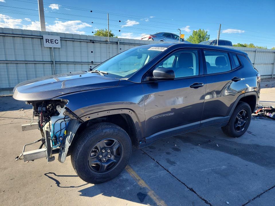 2019 Jeep Compass მანქანა იყიდება აუქციონზე, vin: 3C4NJDAB4KT771531, აუქციონის ნომერი: 66906086