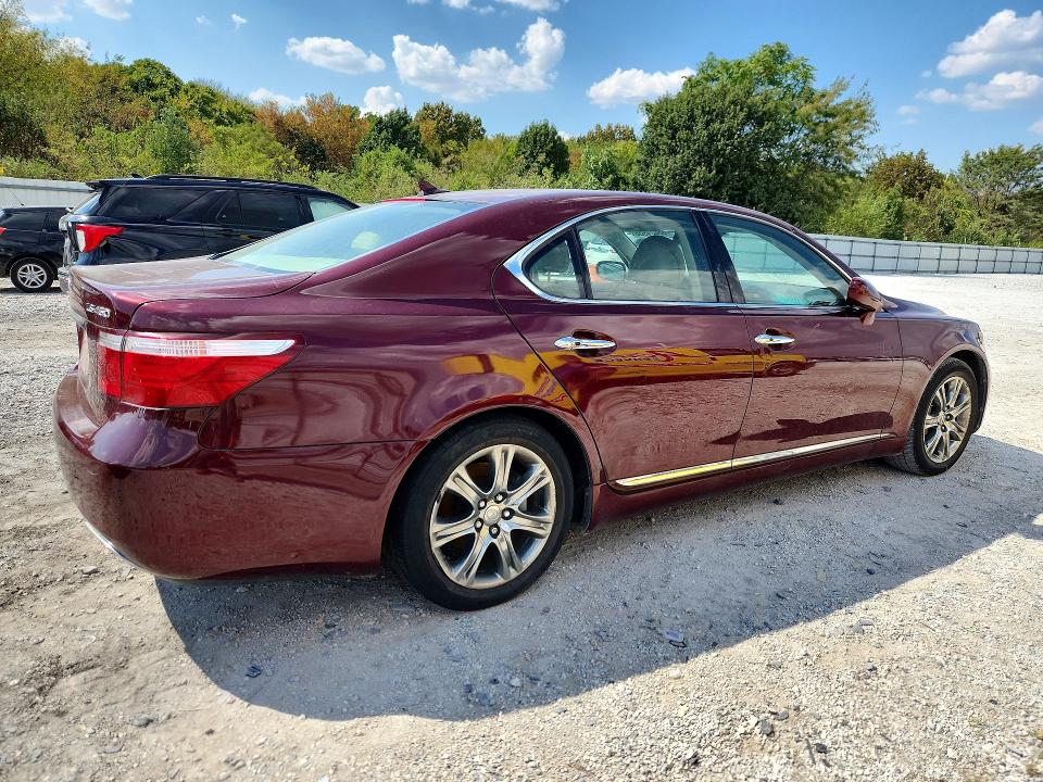 68024956 :رقم المزاد ، JTHBL46F895086157 vin ، 2009 Lexus Ls مزاد بيع