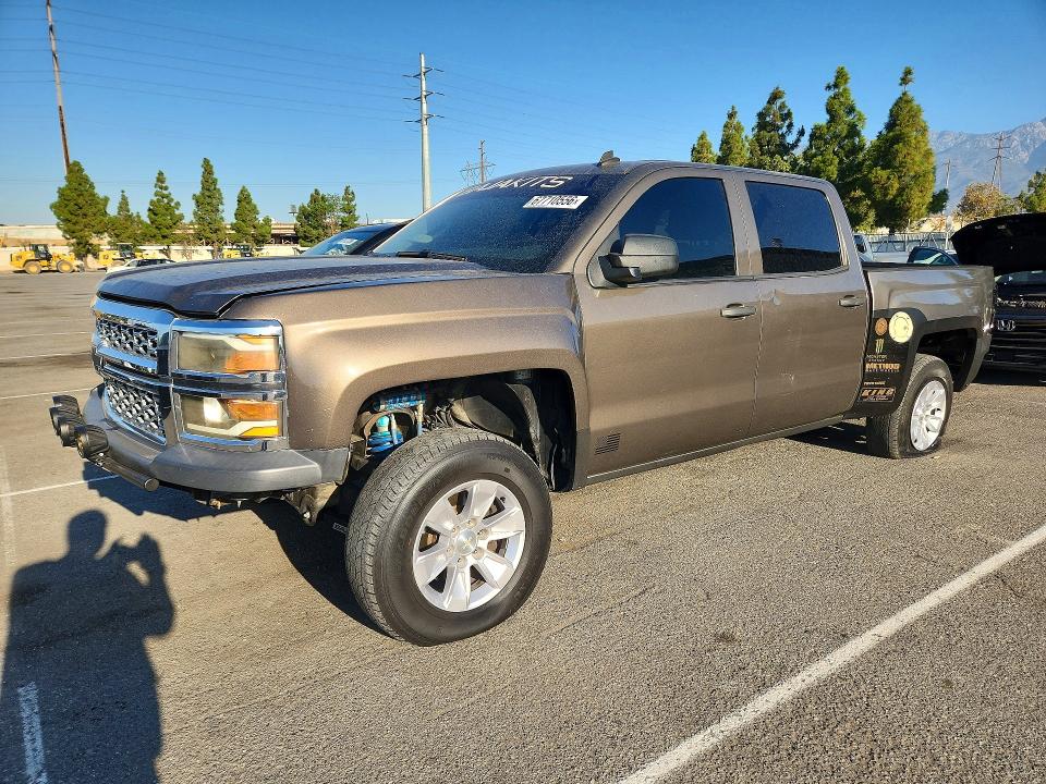 Auction sale of the 2014 Chevrolet Silverado, vin: 3GCPCREC6EG228407, lot number: 67710556