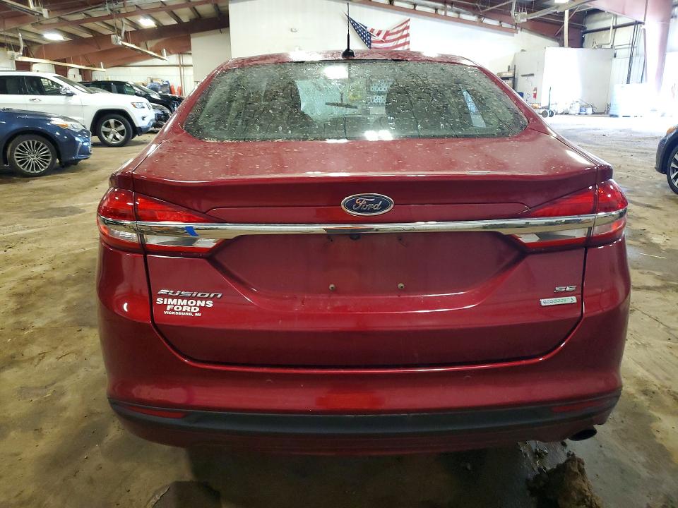 67672296 :رقم المزاد ، 3FA6P0HD3HR257460 vin ، 2017 Ford Fusion مزاد بيع