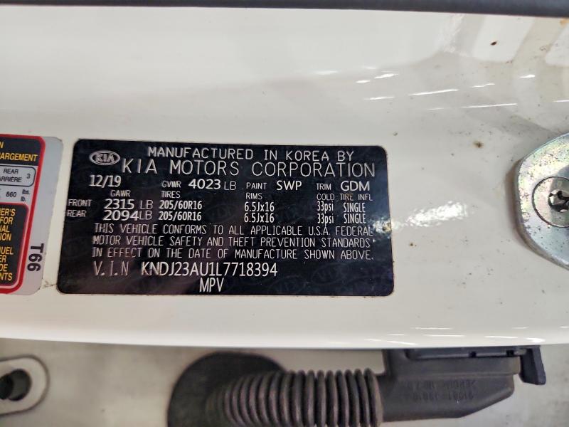 Auction sale of the 2020 Kia Soul, vin: KNDJ23AU1L7718394        , lot number: 68883926