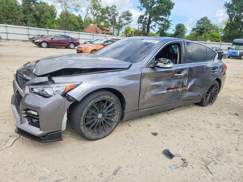 Продажа на аукционе авто 2014 Infiniti Q50, vin: JN1BV7AR6EM688556, номер лота: 68701246