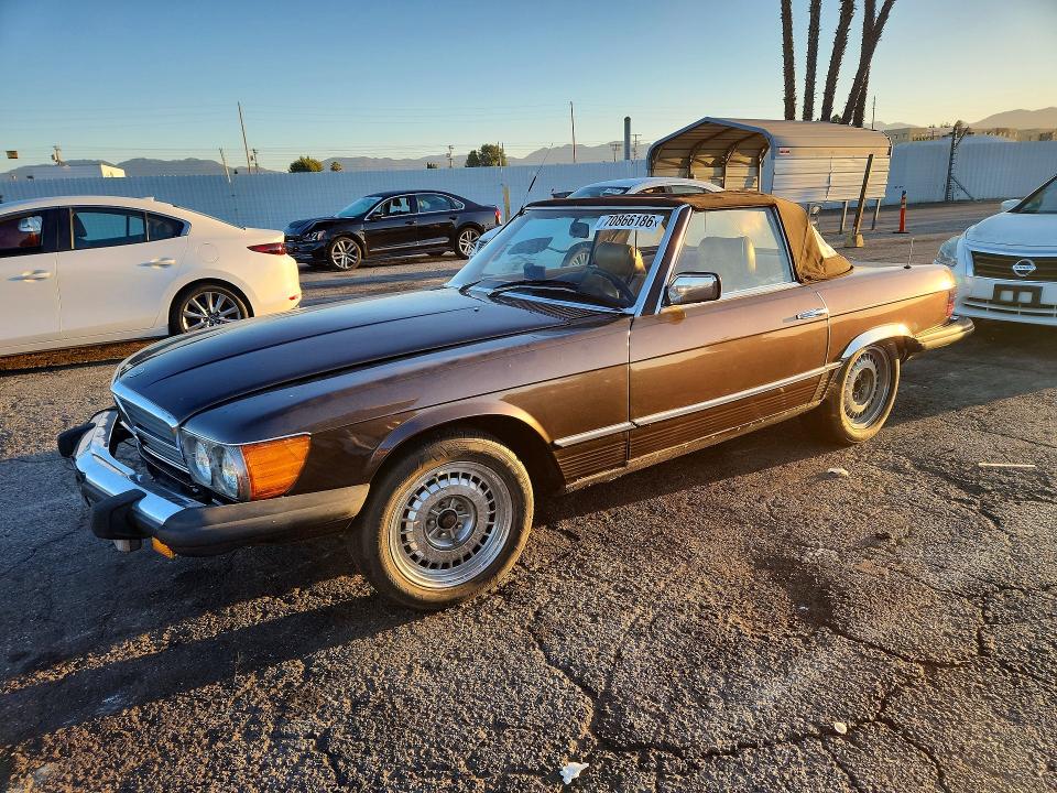 Auction sale of the 1980 Mercedes-benz Sl, vin: 10704412061390, lot number: 70866186