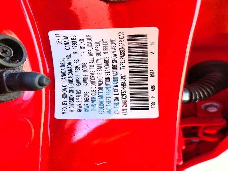 Aukcja sprzedaży 2017 Honda Civic, vin: 2HGFC2F50HH546497, numer aukcji: 70221516