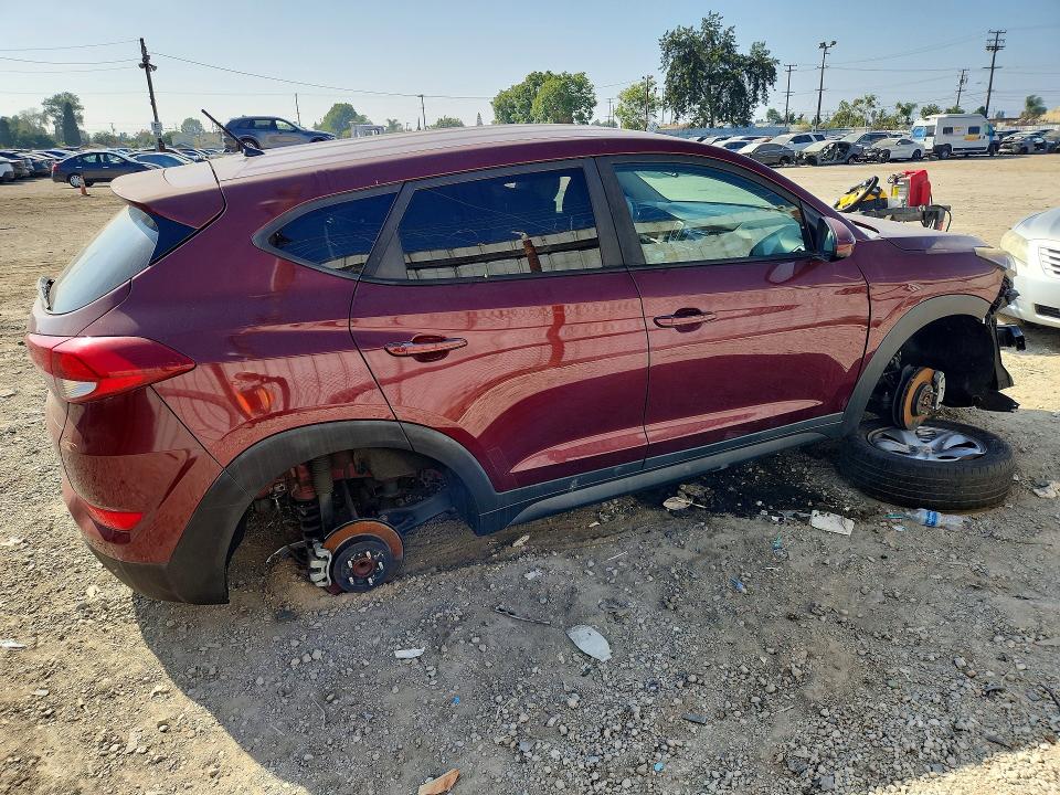 70673686 :رقم المزاد ، KM8J23A47JU610162 vin ، 2018 Hyundai Tucson مزاد بيع