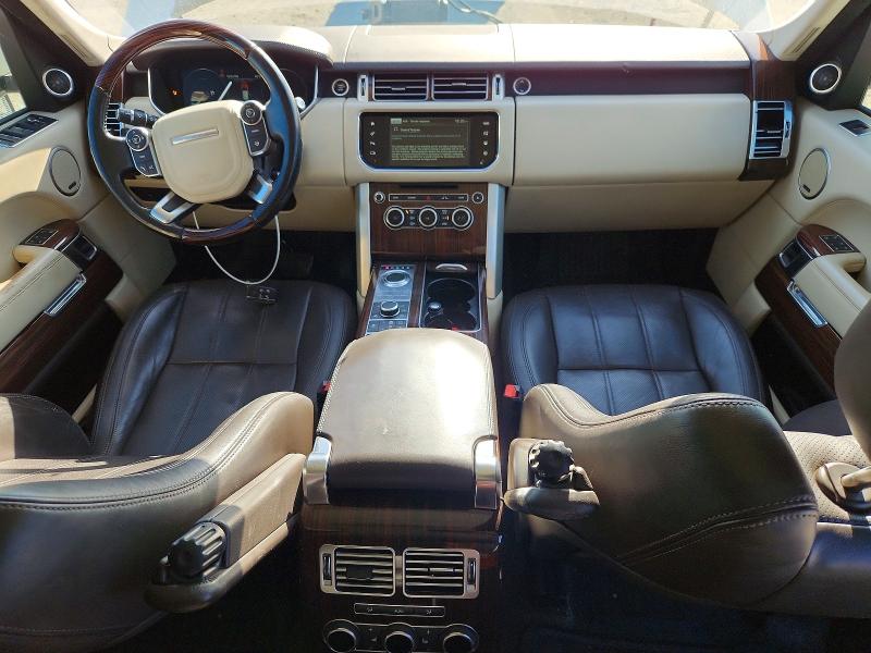 2016 Land Rover Range Rover მანქანა იყიდება აუქციონზე, vin: SALGS2KF9GA252199, აუქციონის ნომერი: 68076176