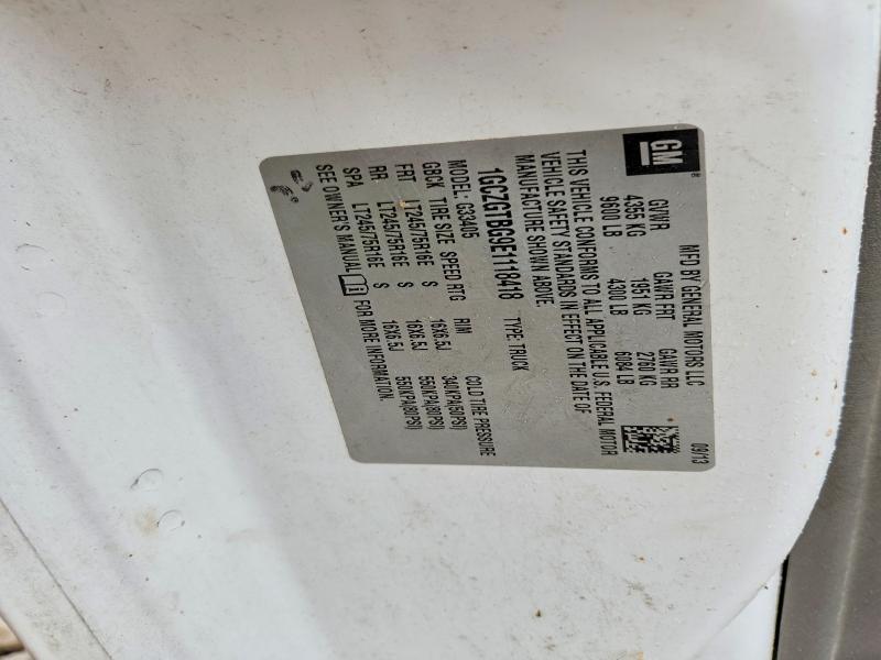 Aukcja sprzedaży 2014 Chevrolet Express G3500, vin: 1GCZGTBG9E1118418, numer aukcji: 69757426