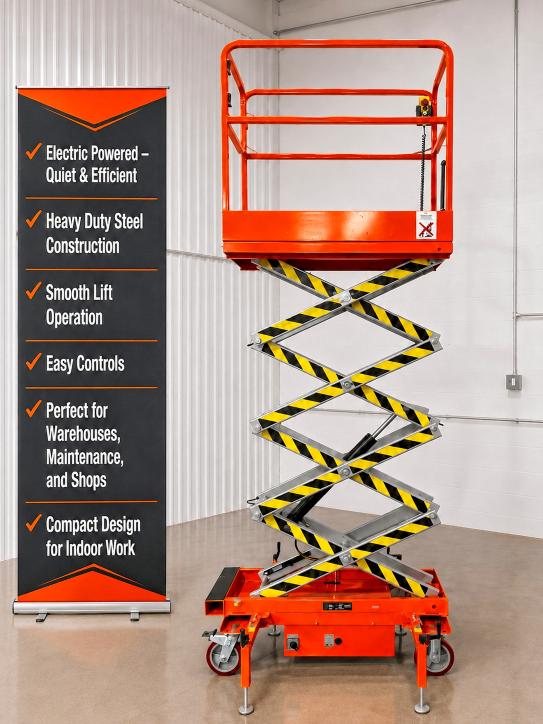 Auction sale of the 2027 Others Orange Scissor Lift Man Lift, vin: 38912126, lot number: 70280926