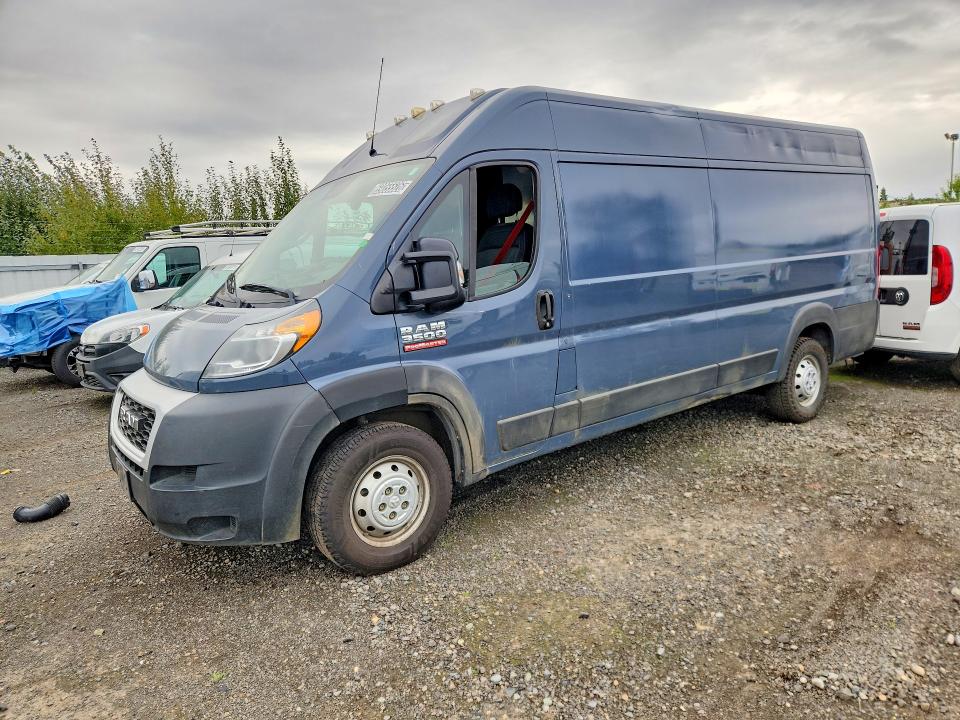 2021 Ram Promaster 3500 მანქანა იყიდება აუქციონზე, vin: 3C6MRVJG5ME540822, აუქციონის ნომერი: 69055526